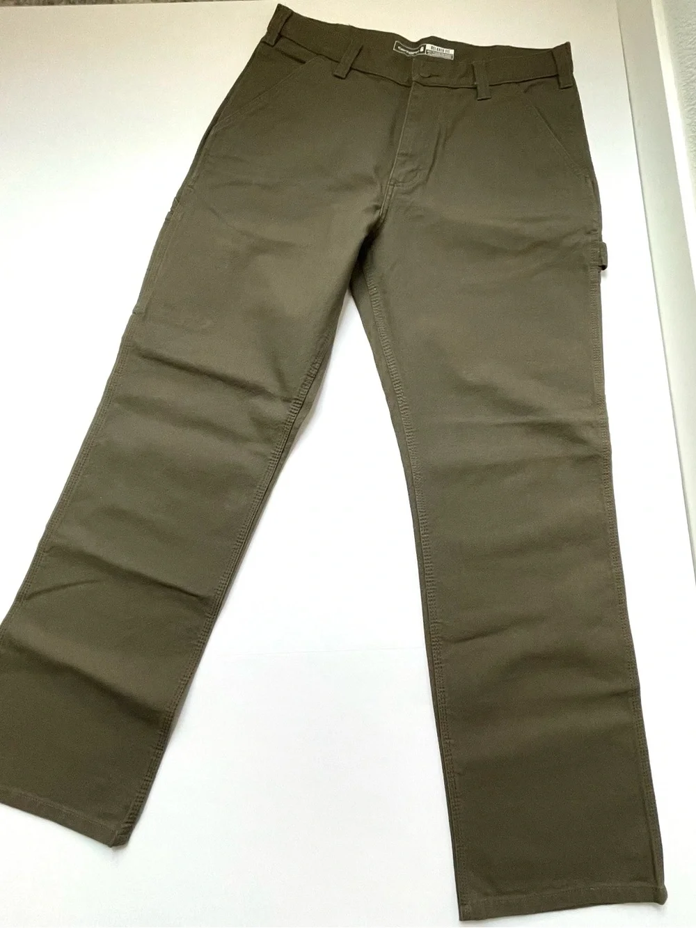 Carhartt Men’s Olive Work Pants - Rugged Utility Trousers